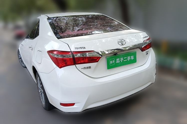 Used Toyota Corolla 2017 Revised Version 1.2T S-CVT GL Rear Left 45 Deg