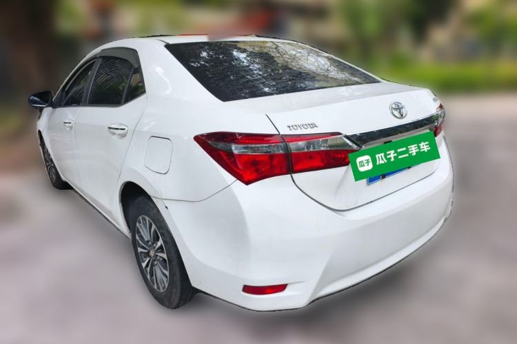 Used Toyota Corolla 2017 Revised Version 1.2T S-CVT GL Rear Left 45 Deg
