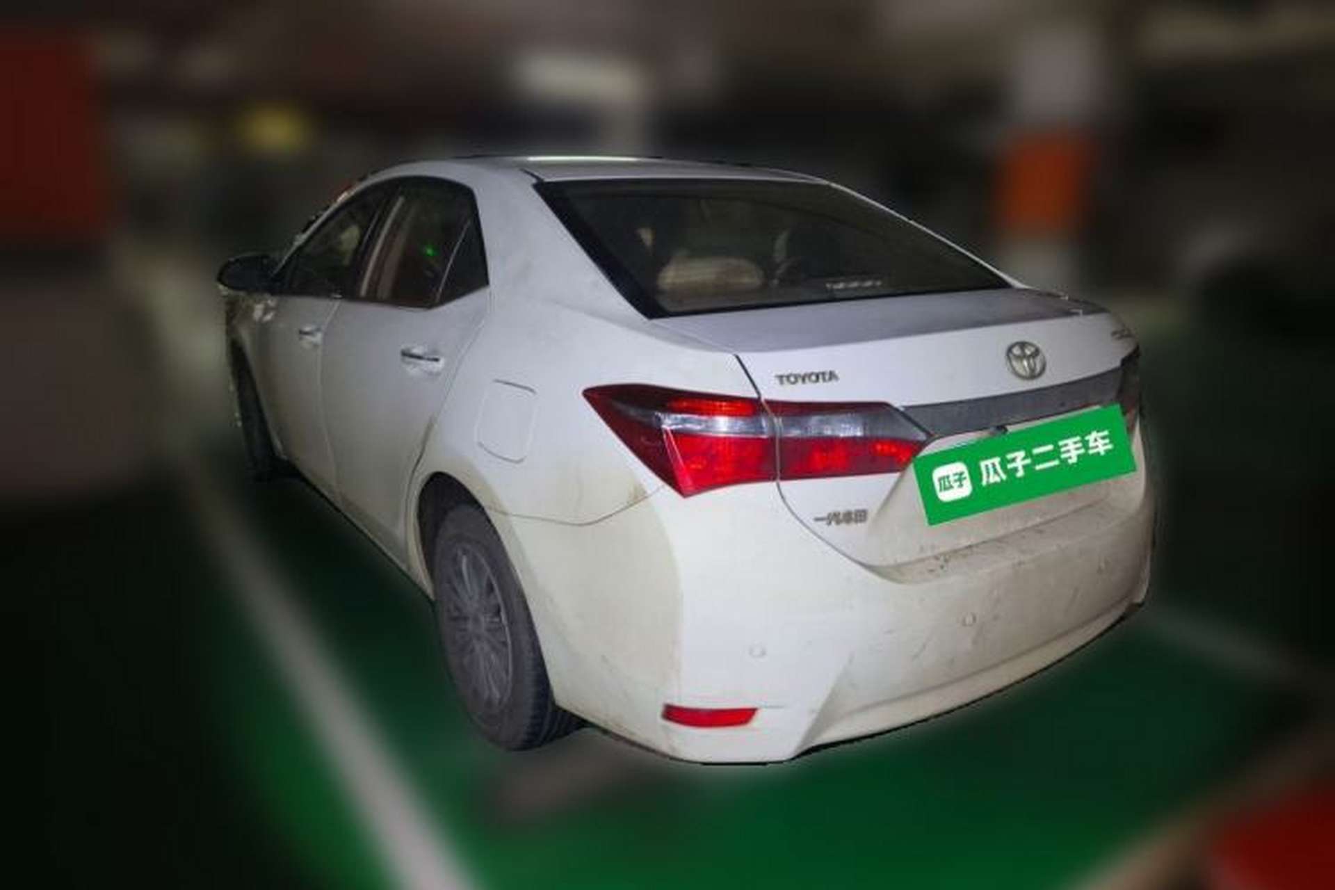 Used Toyota Corolla 2017 1.2T CVT GL Rear Left 45 Deg