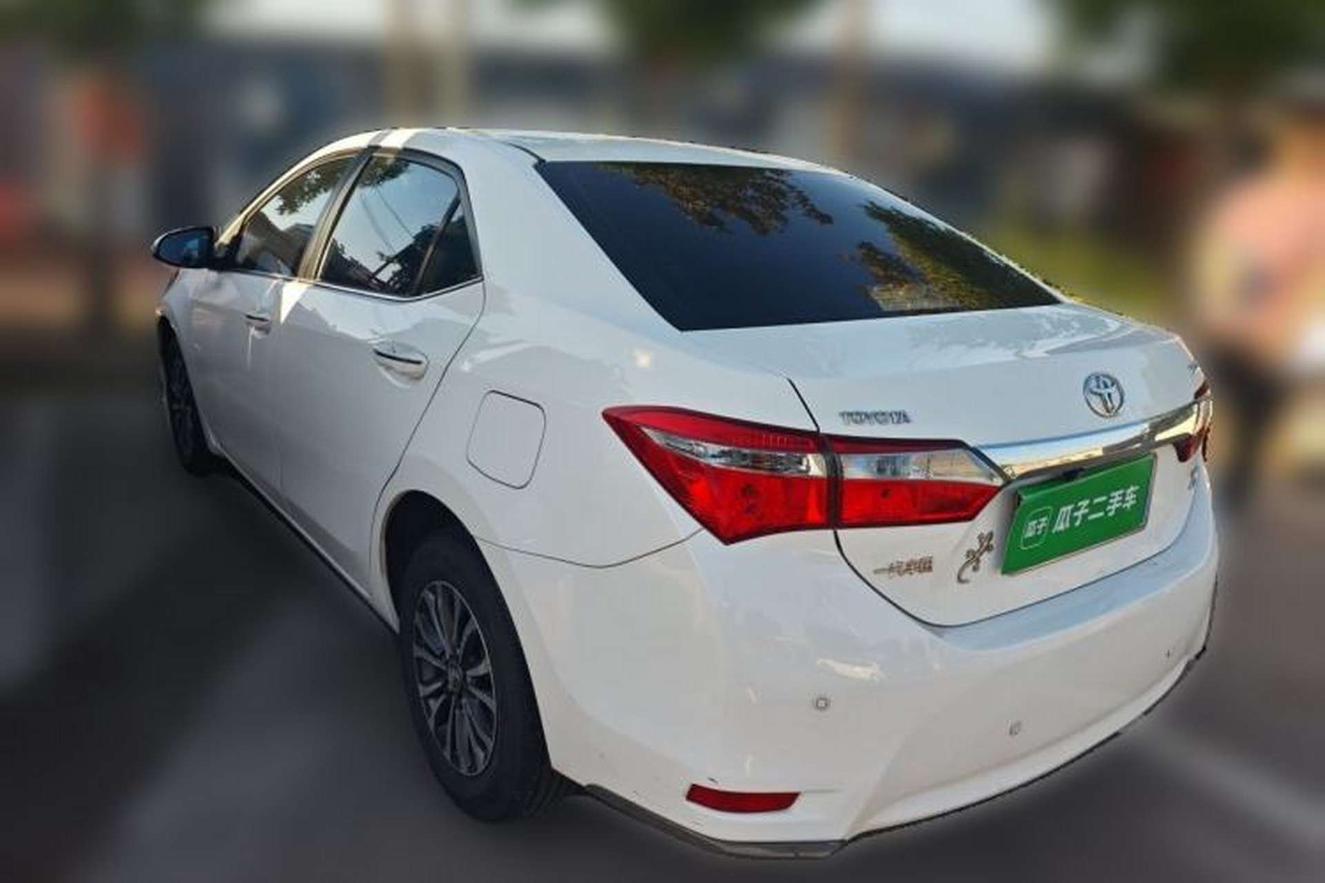 Used Toyota Corolla 2017 Revised Version 1.2T S-CVT GL Rear Left 45 Deg