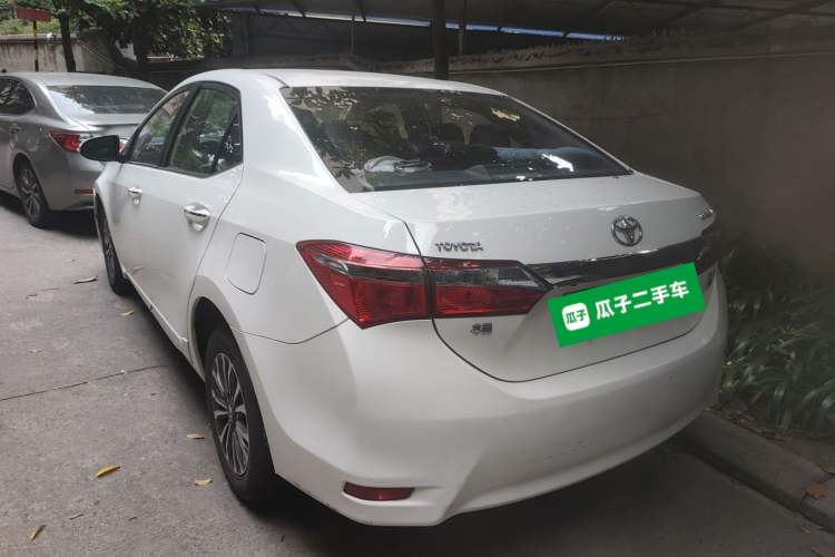 Used Toyota Corolla 2017 Revised Version 1.2T S-CVT GL-i Leather Edition Rear Left 45 Deg