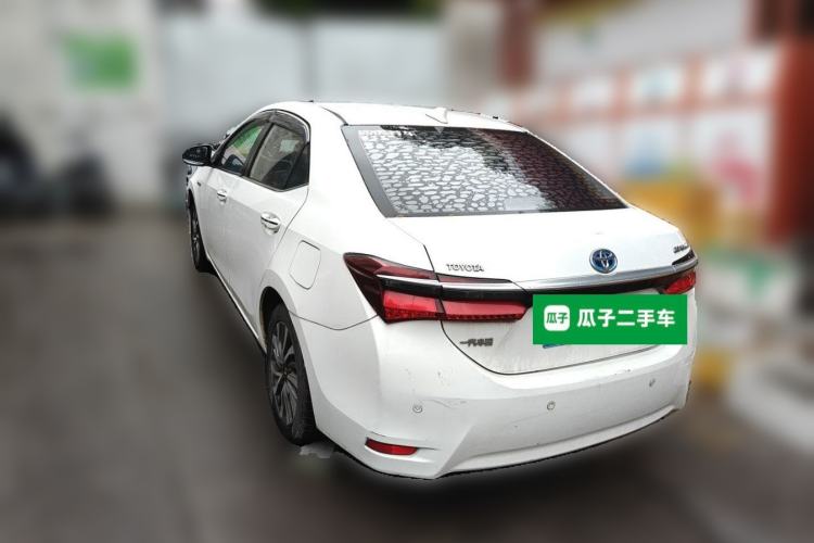 Used Toyota Corolla 2017 Revised Dual-Engine 1.8L E-CVT Leading Edition Rear Left 45 Deg