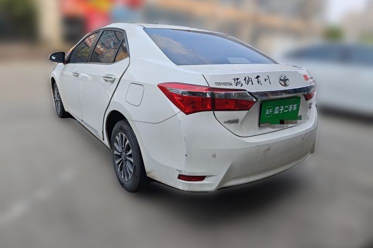 Used Toyota Corolla 2017 Revised Version 1.2T S-CVT GL-i Rear Left 45 Deg