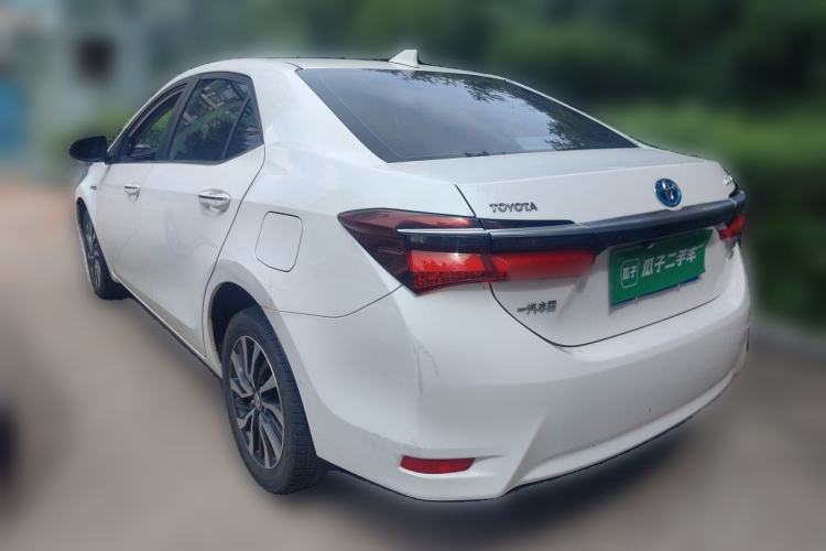 Used Toyota Corolla 2017 Revised Dual-Engine 1.8L E-CVT Leading Edition Rear Left 45 Deg