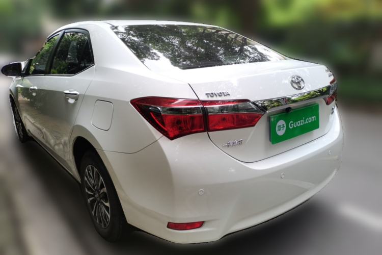 Used Toyota Corolla 2017 Revised Version 1.2T S-CVT GL Rear Left 45 Deg