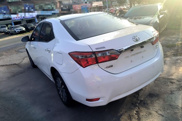 Used Toyota Corolla 2017 Revised Version 1.2T S-CVT GL Rear Left 45 Deg
