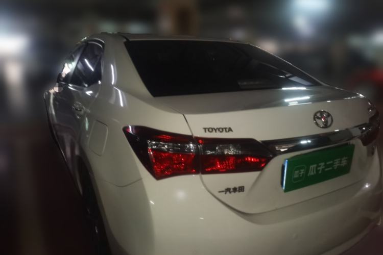 Used Toyota Corolla 2017 Revised Version 1.2T Manual GL Rear Left 45 Deg
