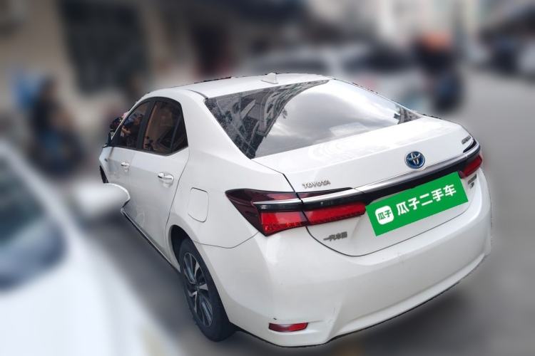 Used Toyota Corolla 2017 Revised Dual-Engine 1.8L E-CVT Leading Edition Rear Left 45 Deg