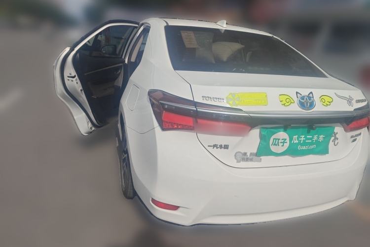 Used Toyota Corolla 2017 Revised Dual-Engine 1.8L E-CVT Leading Edition Rear Left 45 Deg