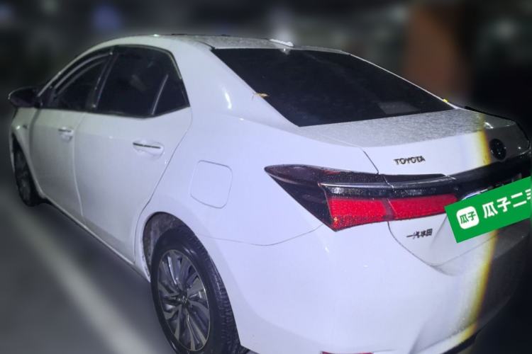 Used Toyota Corolla 2017 Revised Dual-Engine 1.8L E-CVT Leading Edition Rear Left 45 Deg