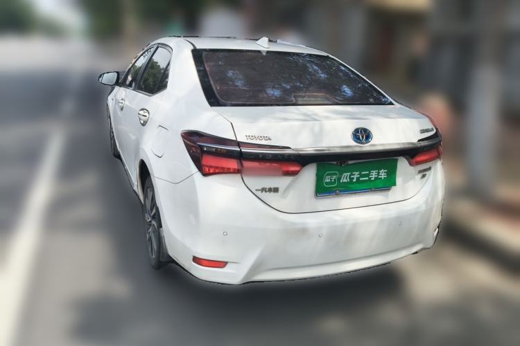 Used Toyota Corolla 2017 Revised Dual-Engine 1.8L E-CVT Elite Edition Rear Left 45 Deg