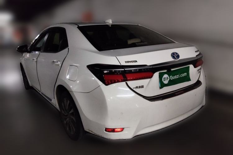 Used Toyota Corolla 2017 Revised Dual-Engine 1.8L E-CVT Elite Edition Rear Left 45 Deg