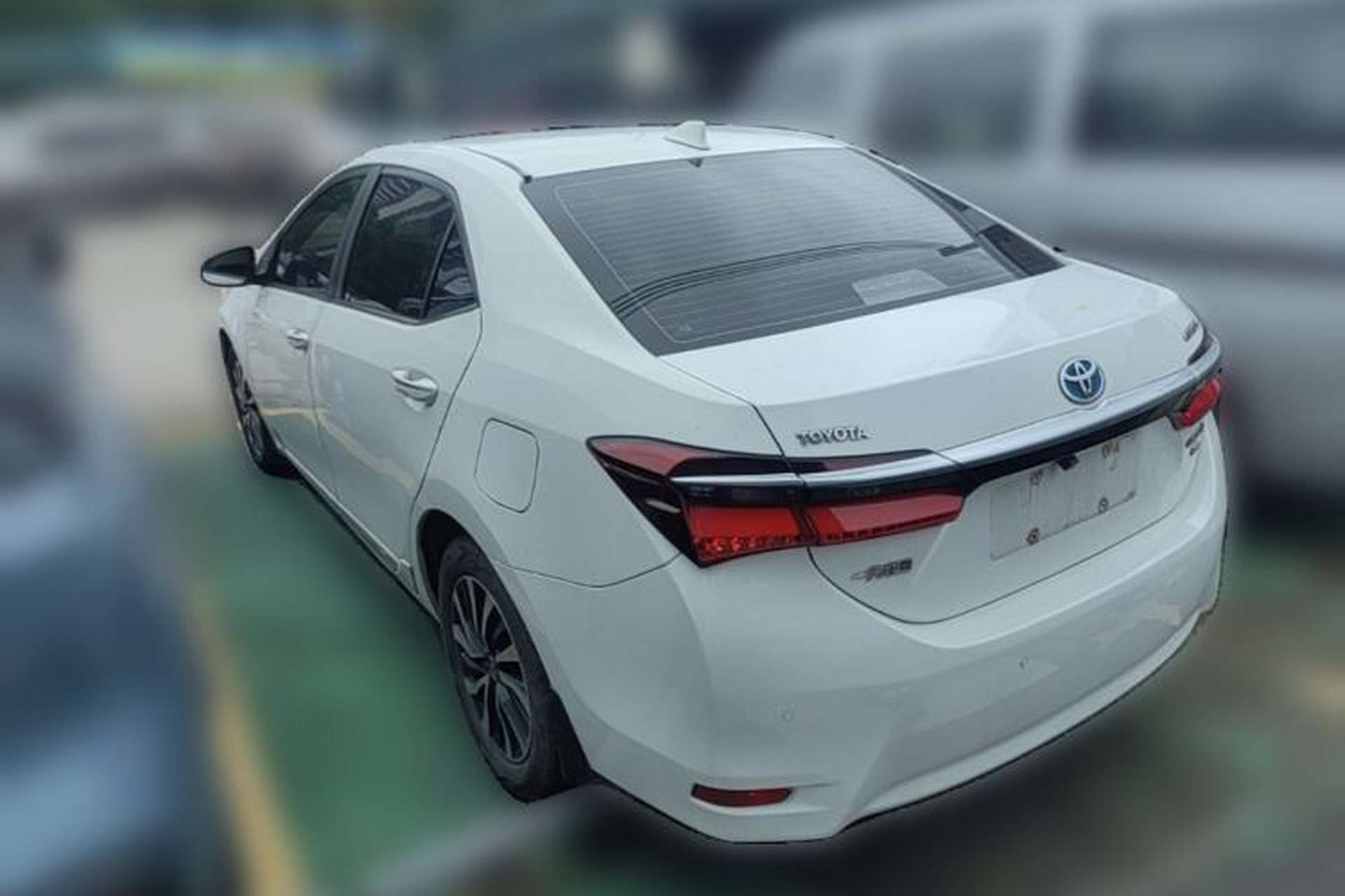 Used Toyota Corolla 2017 Revised Dual-Engine 1.8L E-CVT Elite Edition Rear Left 45 Deg