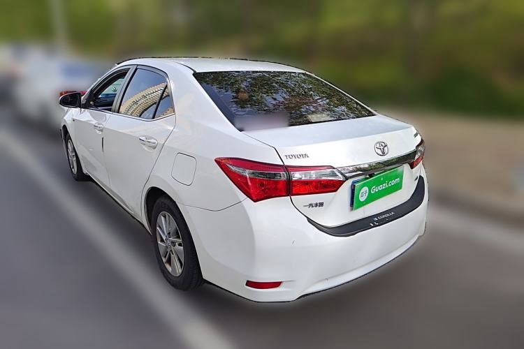 Used Toyota Corolla 2017 Revised Version 1.6L S-CVT GL Rear Left 45 Deg