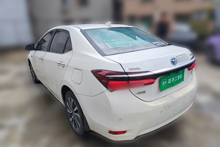 Used Toyota Corolla 2017 Revised Dual-Engine 1.8L E-CVT Leading Edition Rear Left 45 Deg