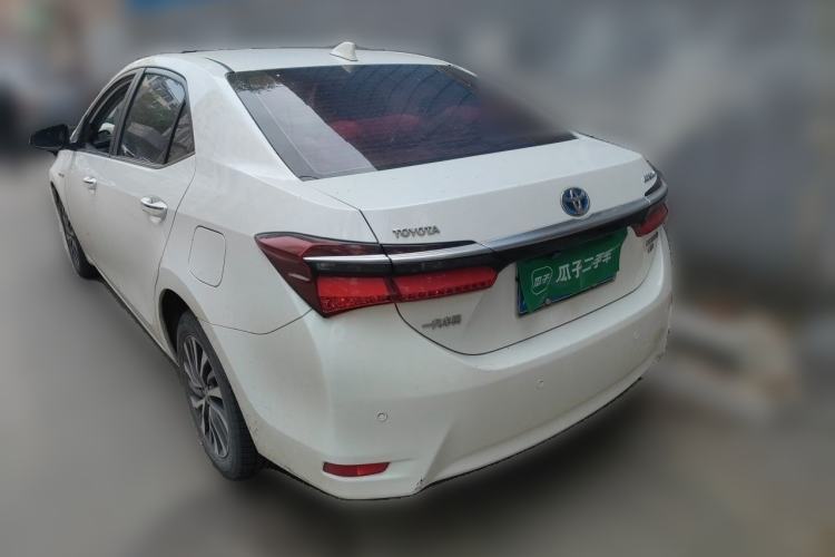 Used Toyota Corolla 2017 Revised Dual-Engine 1.8L E-CVT Leading Edition Rear Left 45 Deg