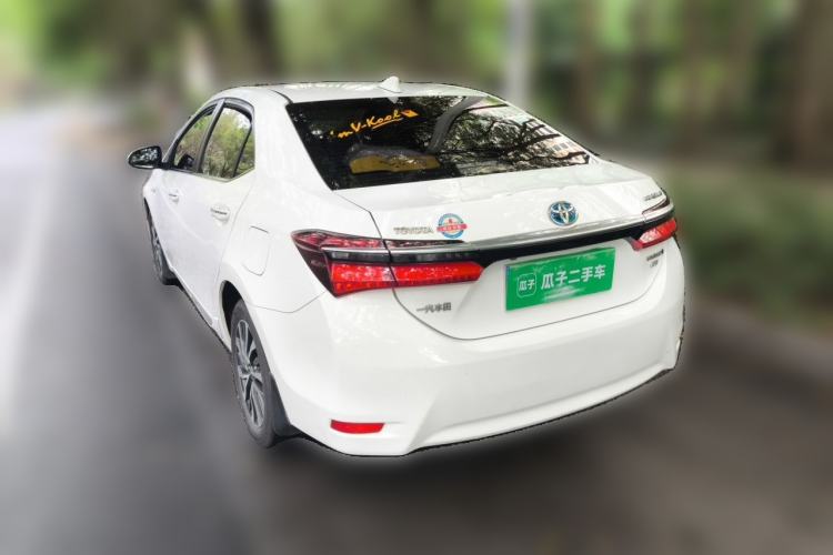Used Toyota Corolla 2017 Revised Dual-Engine 1.8L E-CVT Luxury Edition Rear Left 45 Deg