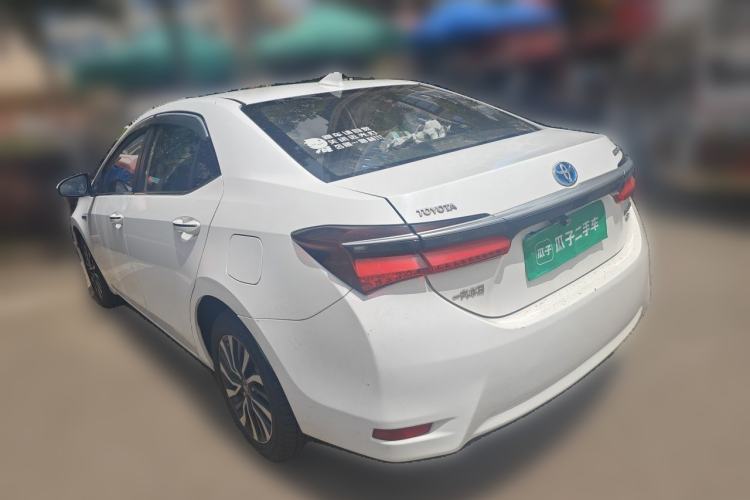 Used Toyota Corolla 2017 Revised Dual-Engine 1.8L E-CVT Leading Edition Rear Left 45 Deg