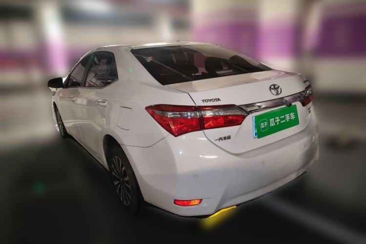 Used Toyota Corolla 2017 Revised Version 1.2T S-CVT GL Rear Left 45 Deg