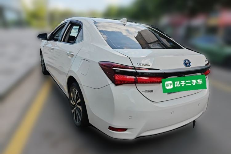 Used Toyota Corolla 2017 Revised Dual-Engine 1.8L E-CVT Leading Edition Rear Left 45 Deg
