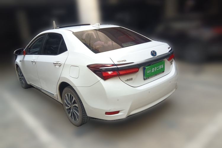 Used Toyota Corolla 2017 Revised Dual-Engine 1.8L E-CVT Elite Edition Rear Left 45 Deg