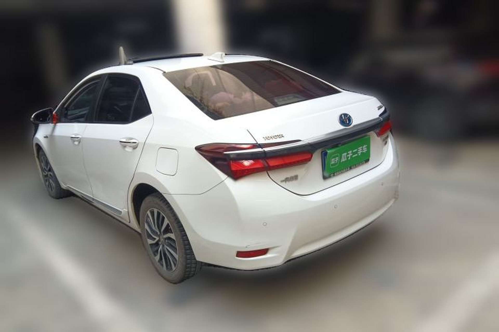 Used Toyota Corolla 2017 Revised Dual-Engine 1.8L E-CVT Elite Edition Rear Left 45 Deg