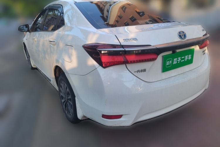 Used Toyota Corolla 2017 Revised Dual-Motor 1.8L E-CVT Pioneer Edition Rear Left 45 Deg