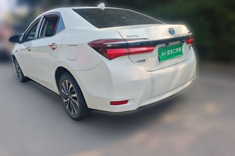 Used Toyota Corolla 2017 Revised Dual-Engine 1.8L E-CVT Leading Edition Rear Left 45 Deg