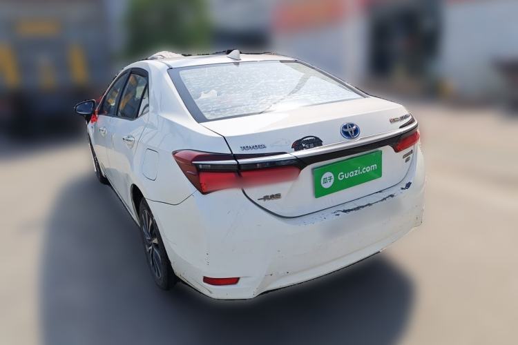 Used Toyota Corolla 2017 Revised Dual-Engine 1.8L E-CVT Leading Edition Rear Left 45 Deg