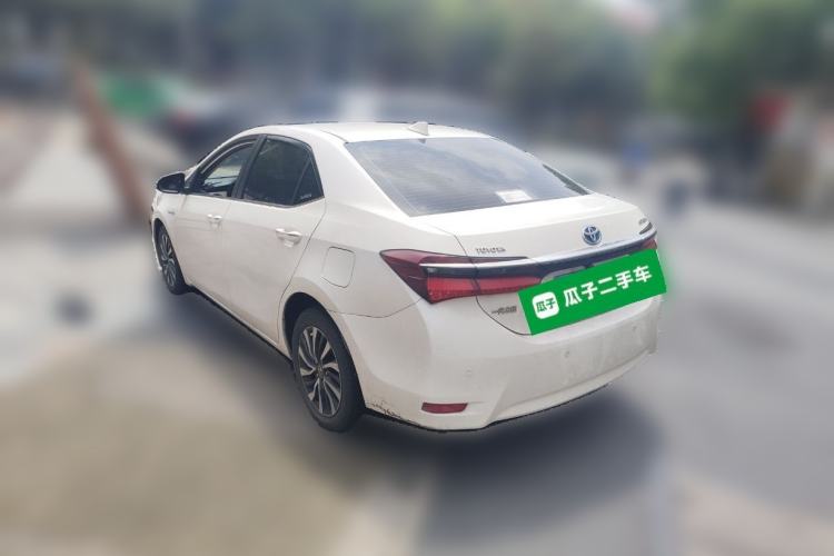 Used Toyota Corolla 2017 Revised Dual-Engine 1.8L E-CVT Leading Edition Rear Left 45 Deg