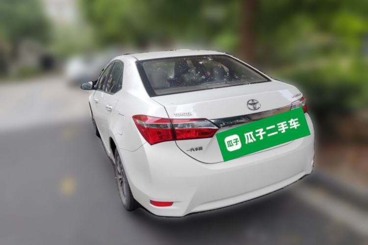 Used Toyota Corolla 2017 Revised Version 1.2T S-CVT GL-i Rear Left 45 Deg