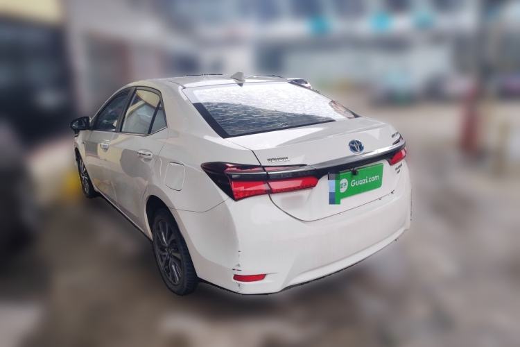 Used Toyota Corolla 2017 Revised Dual-Engine 1.8L E-CVT Leading Edition Rear Left 45 Deg