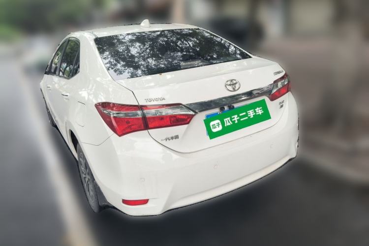 Used Toyota Corolla 2017 Revised Version 1.2T S-CVT GL Rear Left 45 Deg