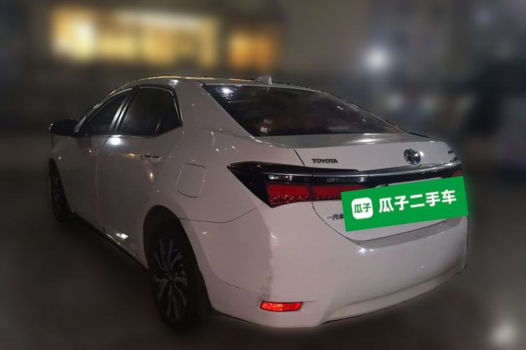 Used Toyota Corolla 2017 Revised Dual-Engine 1.8L E-CVT Leading Edition Rear Left 45 Deg