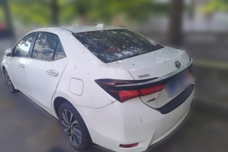 Used Toyota Corolla 2017 Revised Dual-Engine 1.8L E-CVT Leading Edition Rear Left 45 Deg