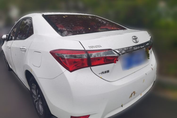 Used Toyota Corolla 2017 Revised Version 1.2T S-CVT GL Rear Left 45 Deg