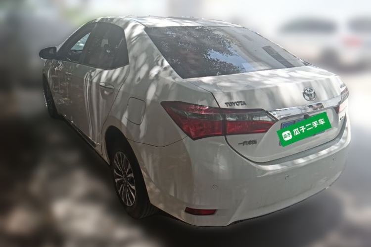 Used Toyota Corolla 2017 Revised Version 1.2T S-CVT GL-i Leather Edition Rear Left 45 Deg