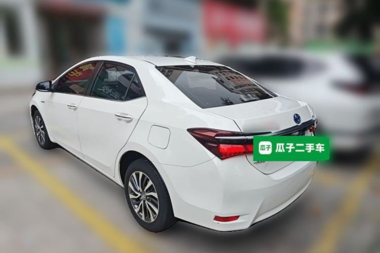 Used Toyota Corolla 2017 Revised Dual-Engine 1.8L E-CVT Leading Edition Rear Left 45 Deg