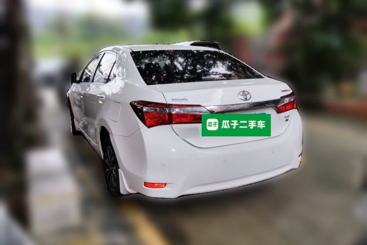 Used Toyota Corolla 2017 1.2T CVT GL-i Leather Edition Rear Left 45 Deg