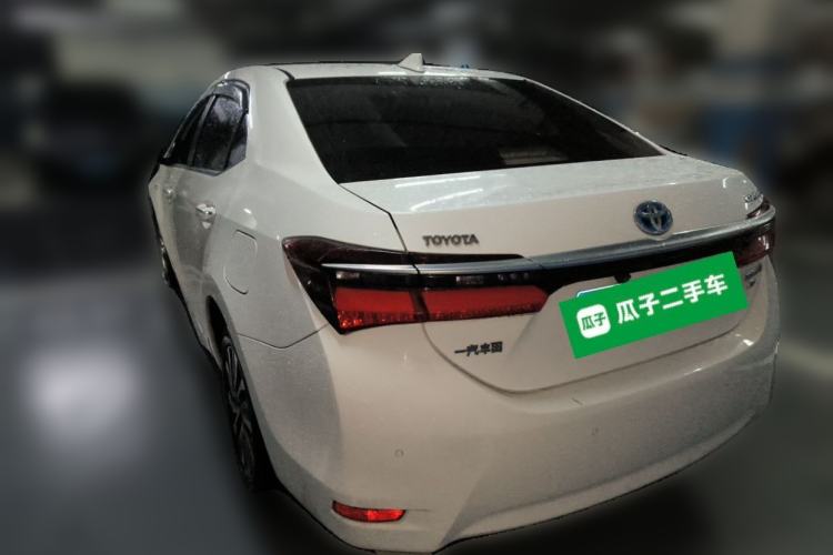 Used Toyota Corolla 2017 Revised Dual-Engine 1.8L E-CVT Elite Edition Rear Left 45 Deg