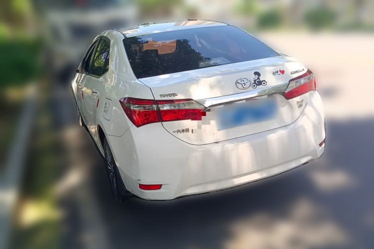 Used Toyota Corolla 2017 Revised Version 1.2T S-CVT GL Rear Left 45 Deg