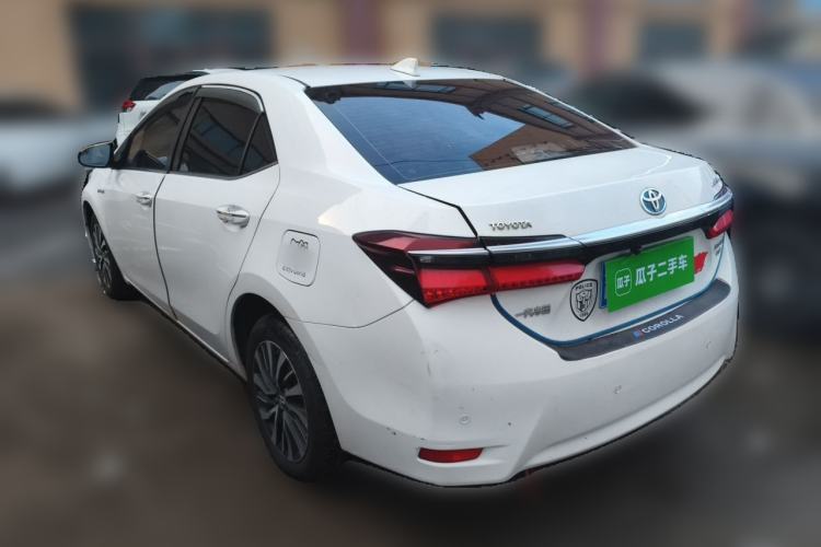 Used Toyota Corolla 2017 Revised Dual-Engine 1.8L E-CVT Leading Edition Rear Left 45 Deg