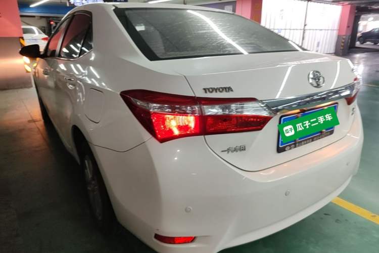Used Toyota Corolla 2017 1.2T CVT GL-i Rear Left 45 Deg