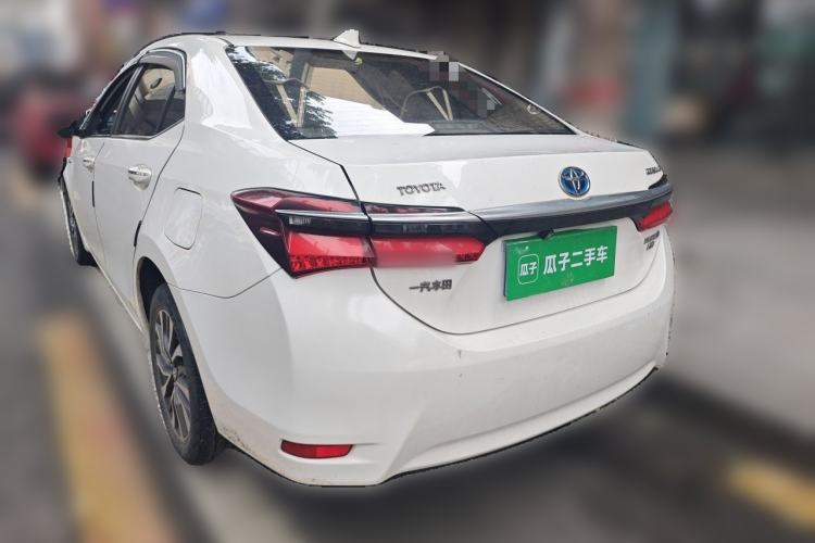 Used Toyota Corolla 2017 Revised Dual-Engine 1.8L E-CVT Leading Edition Rear Left 45 Deg