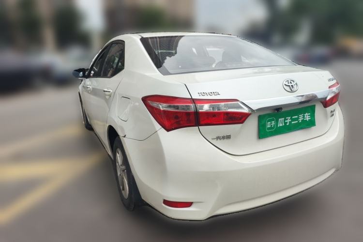 Used Toyota Corolla 2017 1.2T CVT GL Rear Left 45 Deg
