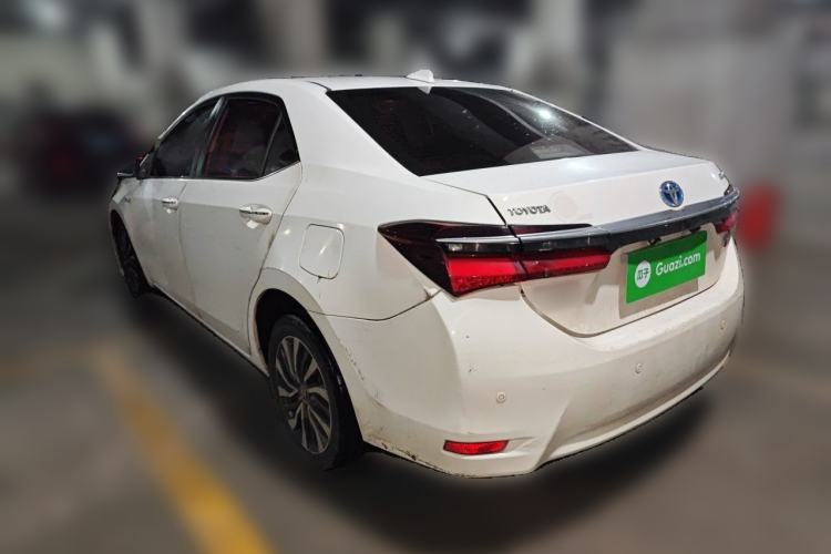Used Toyota Corolla 2017 Revised Dual-Engine 1.8L E-CVT Leading Edition Rear Left 45 Deg