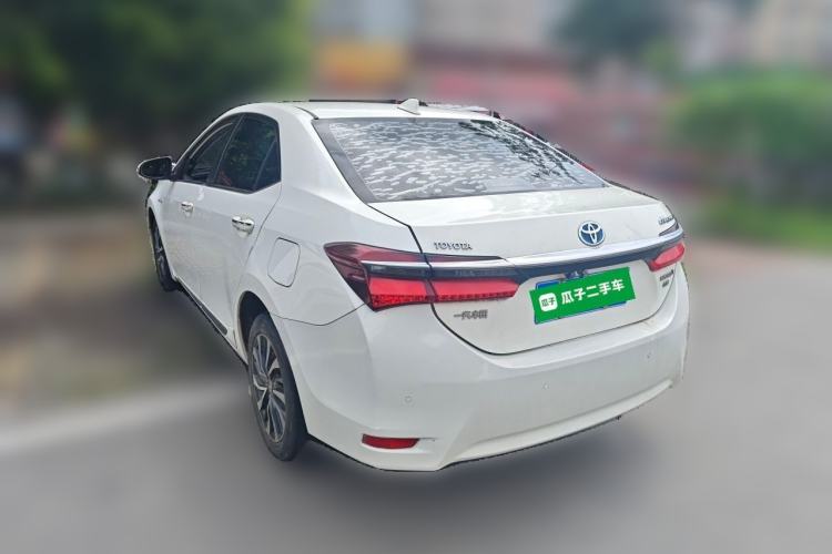 Used Toyota Corolla 2017 Revised Dual-Engine 1.8L E-CVT Elite Edition Rear Left 45 Deg