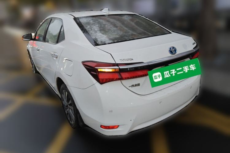 Used Toyota Corolla 2017 Revised Dual-Engine 1.8L E-CVT Leading Edition Rear Left 45 Deg