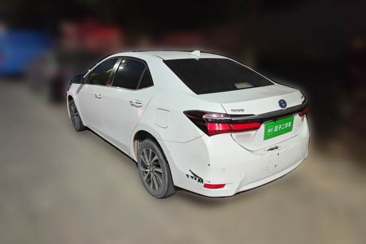 Used Toyota Corolla 2017 Revised Dual-Engine 1.8L E-CVT Leading Edition Rear Left 45 Deg