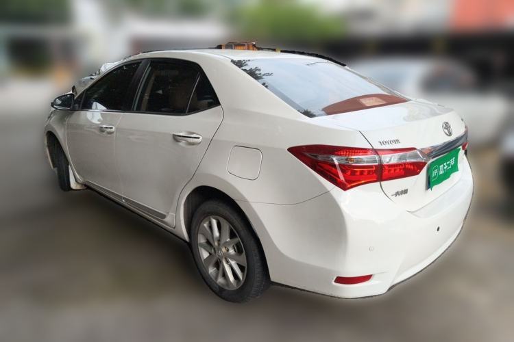 Used Toyota Corolla 2017 1.2T CVT GL-i Leather Edition Rear Left 45 Deg